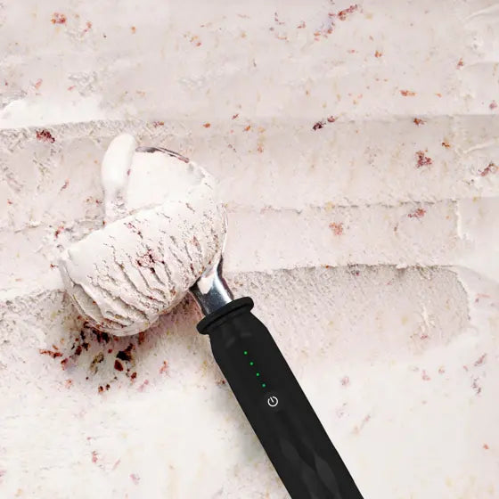 Heated Ice Cream Scoop — authentic product view