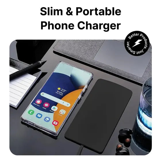 Ultra-Slim Wireless Charging Pad — authentic product view