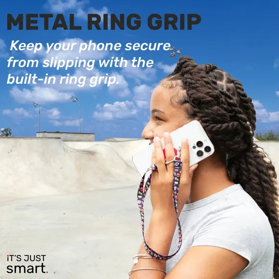 Ring Grip Kickstand + Lanyard — authentic product view
