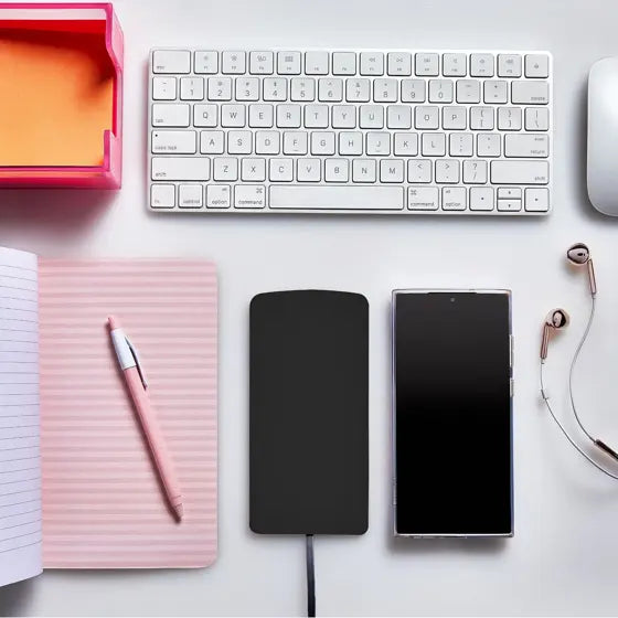 Ultra-Slim Wireless Charging Pad — authentic product view
