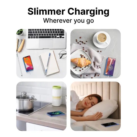 Ultra-Slim Wireless Charging Pad — authentic product view