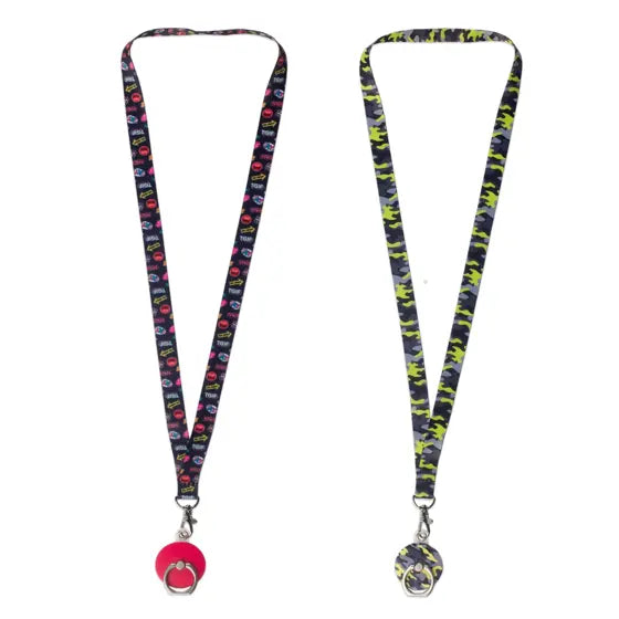Ring Grip Kickstand + Lanyard — authentic product view
