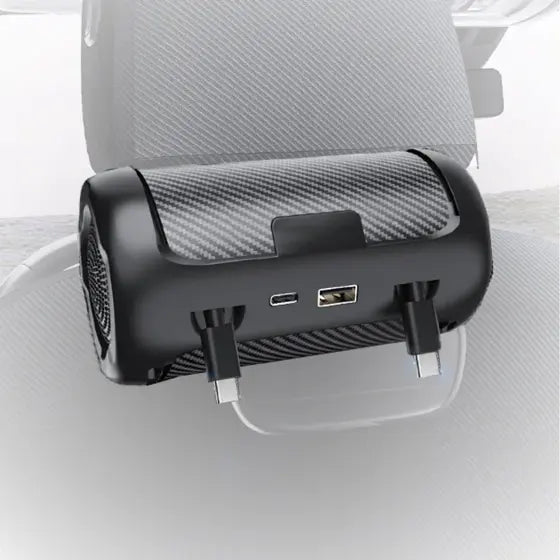 Backseat Retractable Car Charger