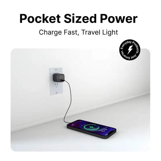 USB-C Charger Blocks · 2 Pack — features infographic